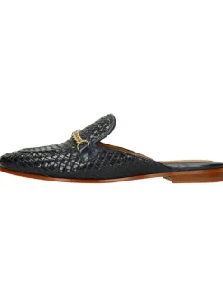 MELVIN & HAMILTON Clogs & Pantoletten^Leder-Clogs "Scarlett 77" in Dunkelblau