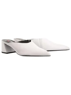 Leder-Clogs "Vanessa" in Weiß>Högl Clearance