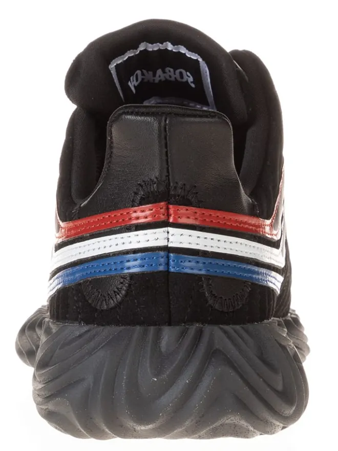 Leder-Fußballschuhe "Sobakov" in Schwarz>adidas Hot