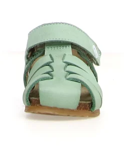 Leder-Halbsandalen 