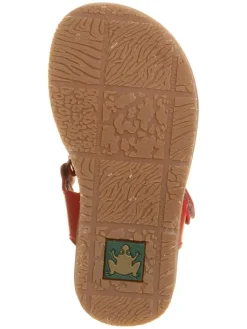 Leder-Halbsandalen 