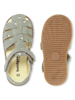 Bundgaard Sandalen·Halbsandalen^Leder-Halbsandalen "Bali" in Grün