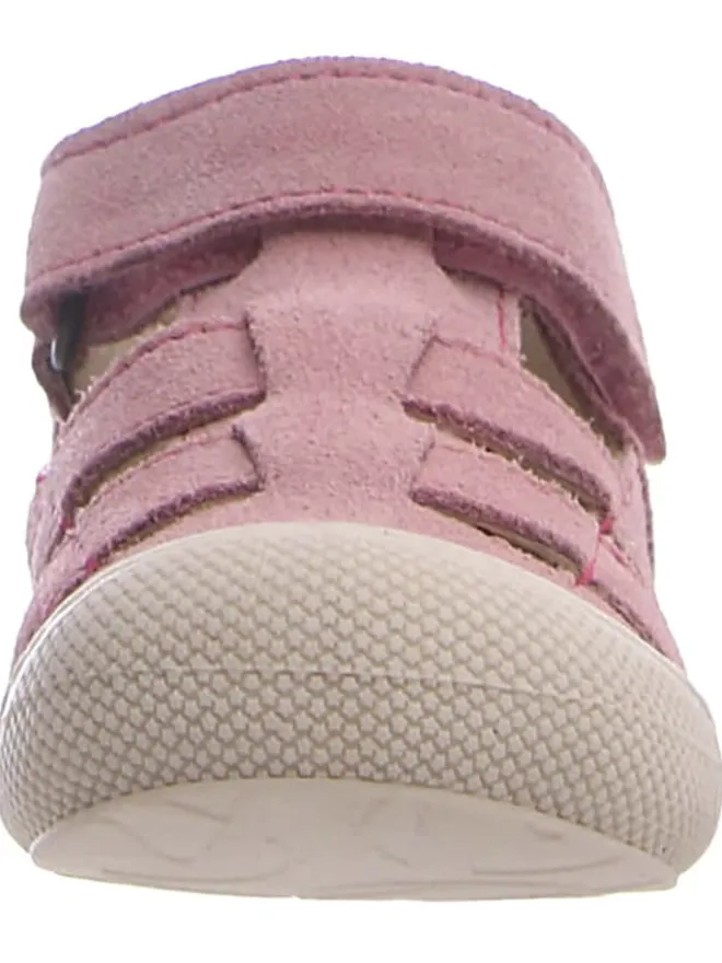 Naturino Sandalen^Leder-Halbsandalen "Bede" in Rosa