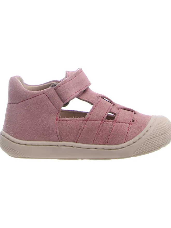 Naturino Sandalen^Leder-Halbsandalen "Bede" in Rosa