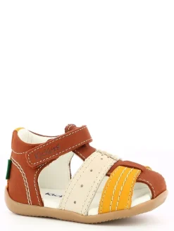 Leder-Halbsandalen "Bigbazar 2" in Bunt>Kickers Discount
