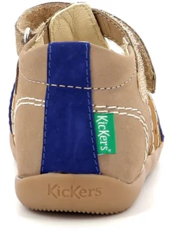 Leder-Halbsandalen 
