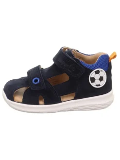 superfit Sandalen^Leder-Halbsandalen "Bumblebee" in Dunkelblau