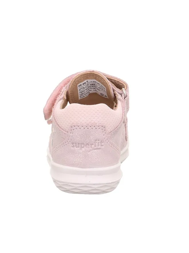 Leder-Halbsandalen "Bumblebee" in Rosa>superfit Hot