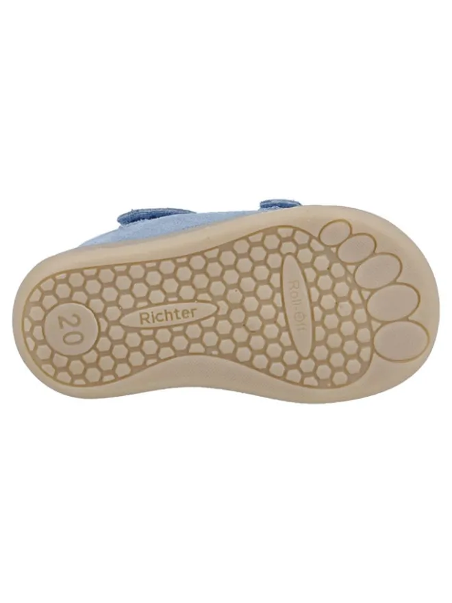 Richter Shoes Sandalen|Sandalen·Halbsandalen^Leder-Halbsandalen "Dash" in Hellblau