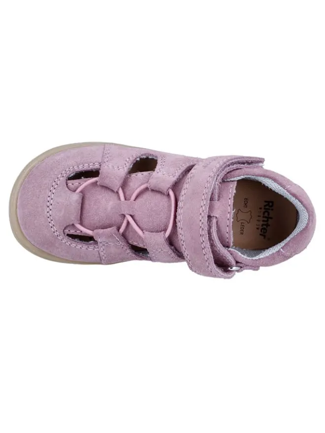 Leder-Halbsandalen "Dash" in Pink>Richter Shoes Online