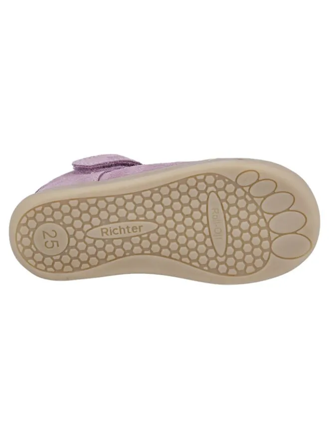 Leder-Halbsandalen "Dash" in Pink>Richter Shoes Online