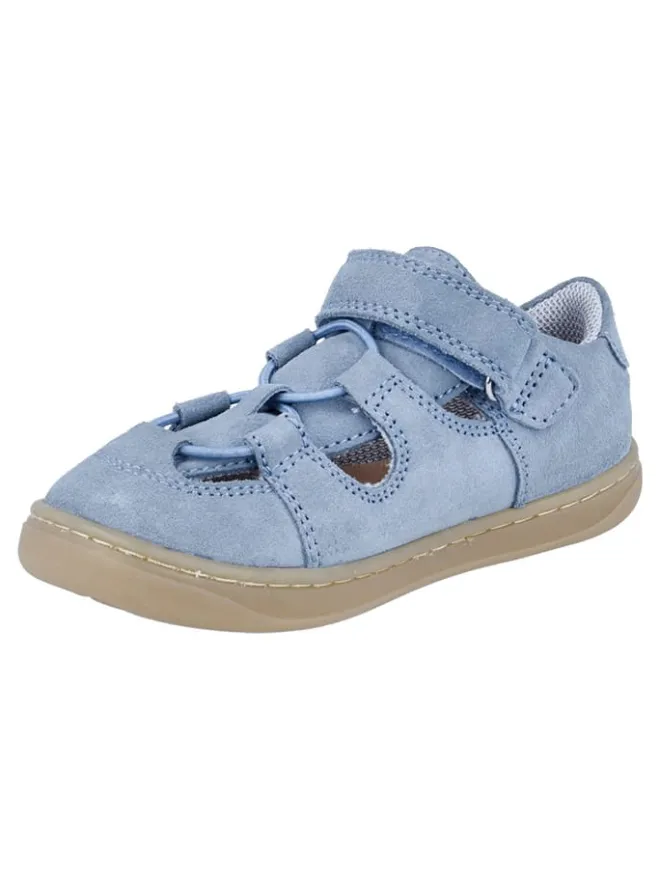 Richter Shoes Sandalen·Halbsandalen^Leder-Halbsandalen "Dash" in Hellblau