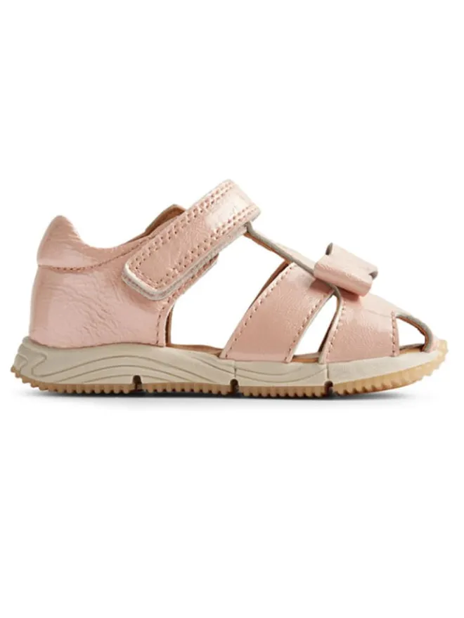 Wheat Sandalen|Sandalen·Halbsandalen^Leder-Halbsandalen "Donna" in Rosa