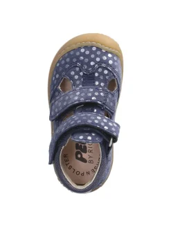 Leder-Halbsandalen 