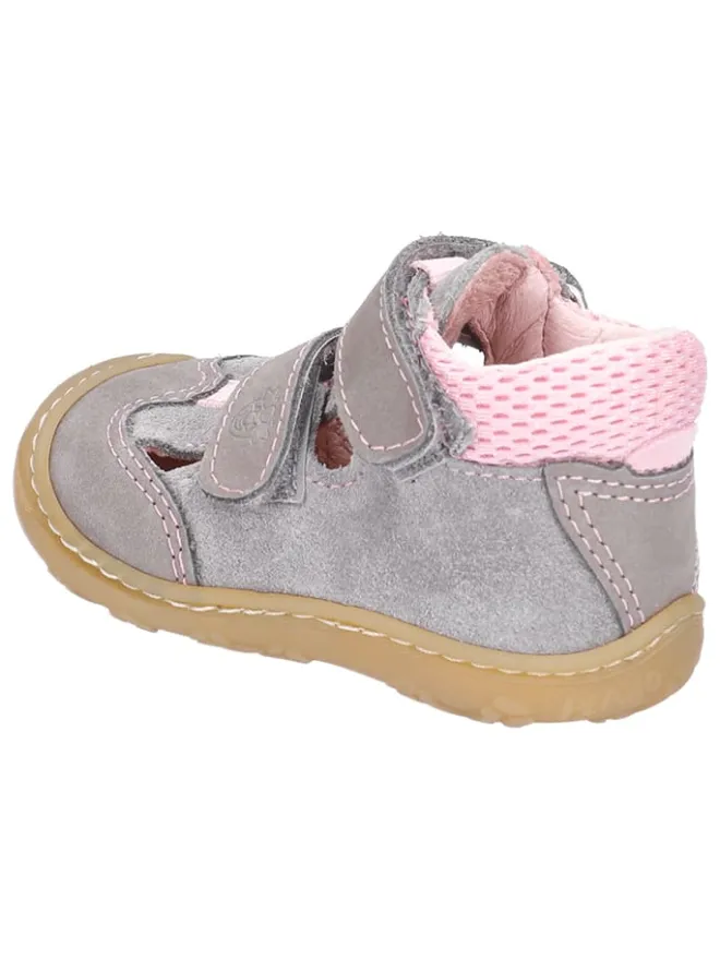 PEPINO Sandalen^Leder-Halbsandalen "Ebi" in Grau