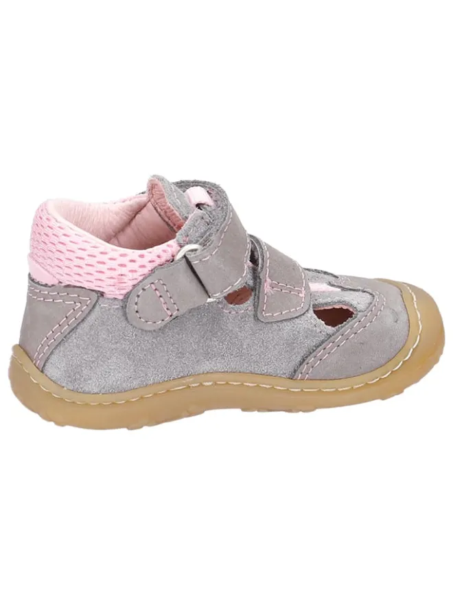 PEPINO Sandalen^Leder-Halbsandalen "Ebi" in Grau