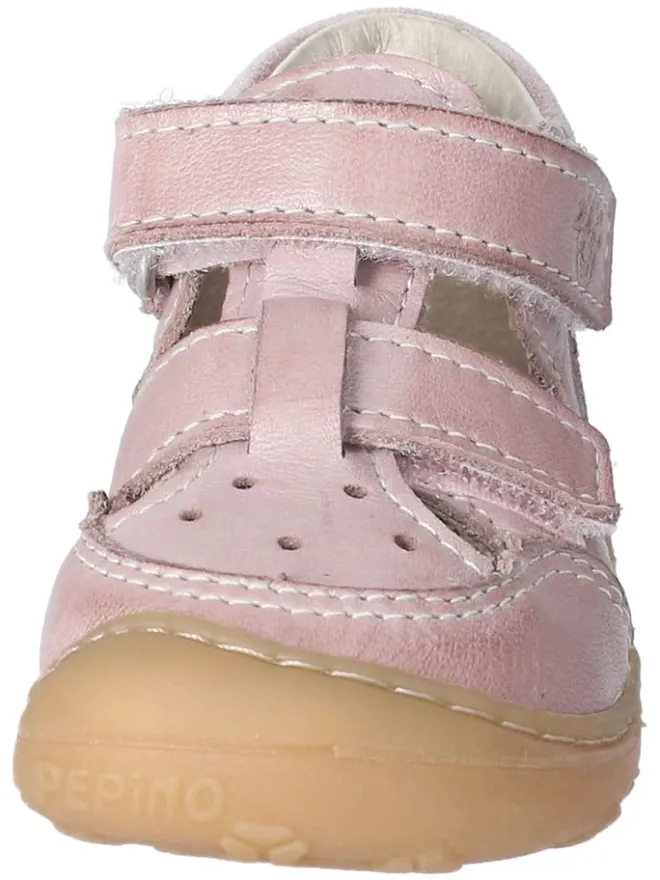 Leder-Halbsandalen "Eni" in Flieder>PEPINO Best