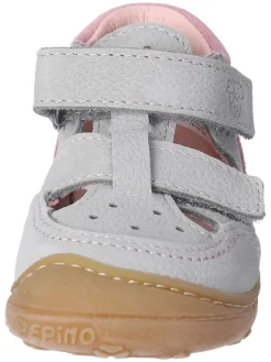Leder-Halbsandalen 