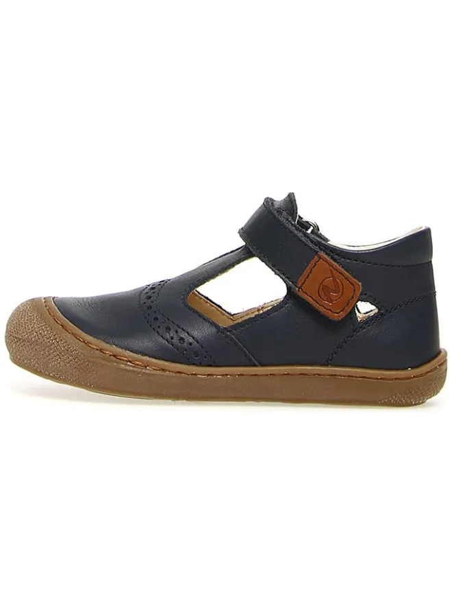 Leder-Halbsandalen "Himmel" in Dunkelblau>Naturino Sale