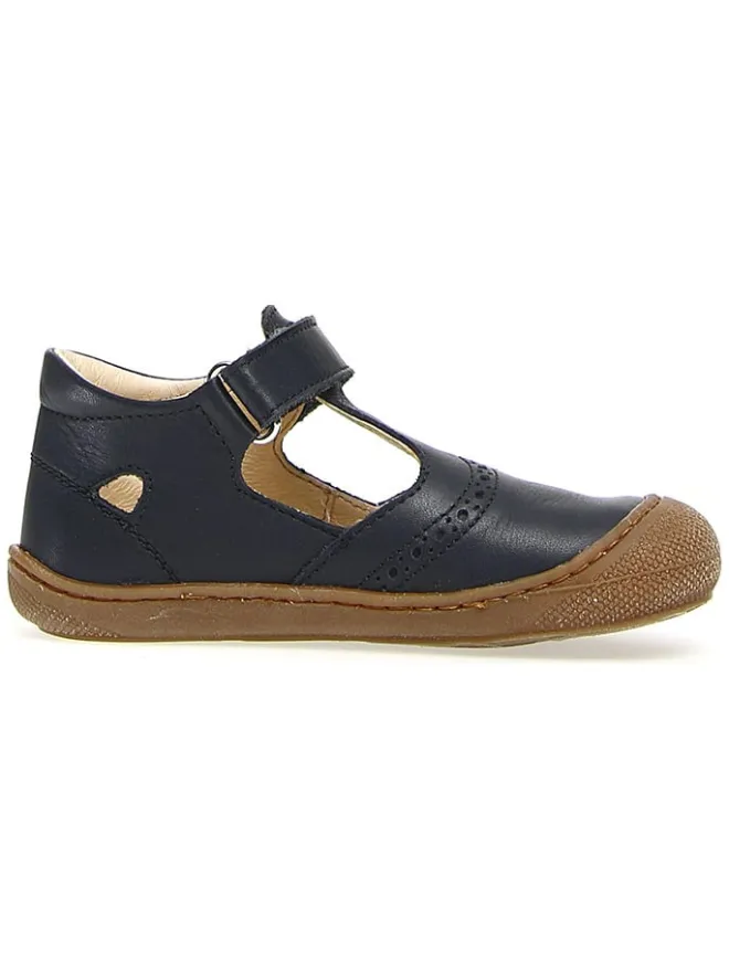 Leder-Halbsandalen "Himmel" in Dunkelblau>Naturino Sale