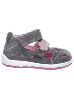Leder-Halbsandalen "Ilya" in Grau>Lurchi Discount