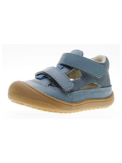lamino Sandalen·Halbsandalen|Sandalen^Leder-Halbsandalen in Blaugrau