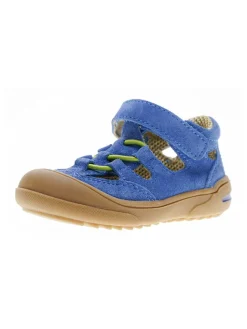 Leder-Halbsandalen in Blau>lamino Clearance