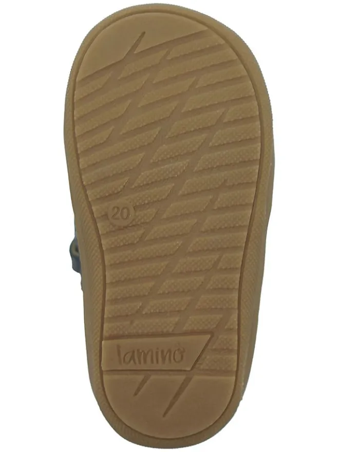 Leder-Halbsandalen in Blau>lamino Best