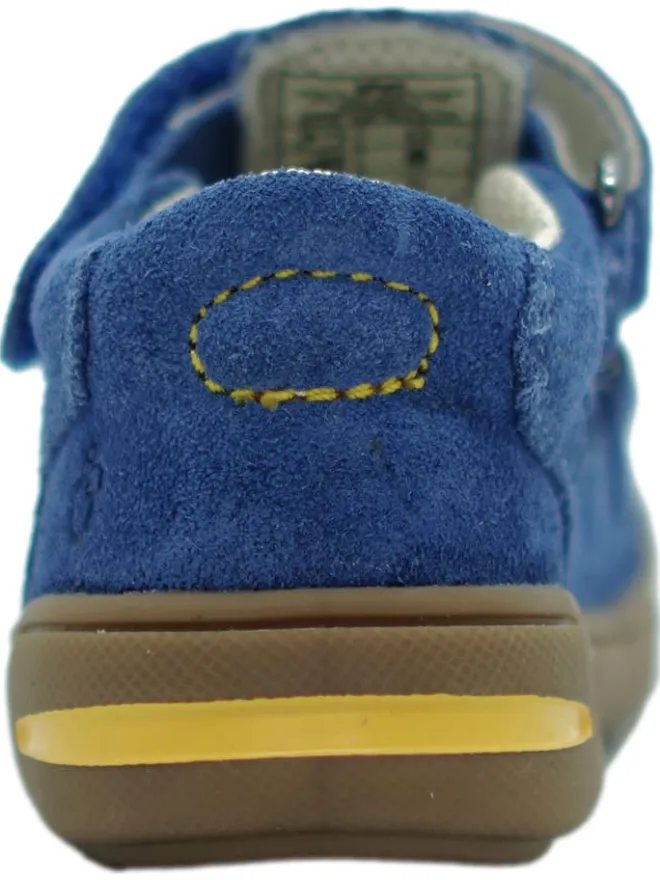 Leder-Halbsandalen in Blau>lamino Best