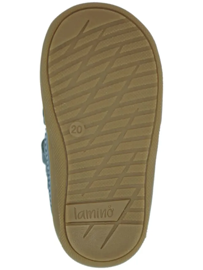 Leder-Halbsandalen in Blau>lamino New