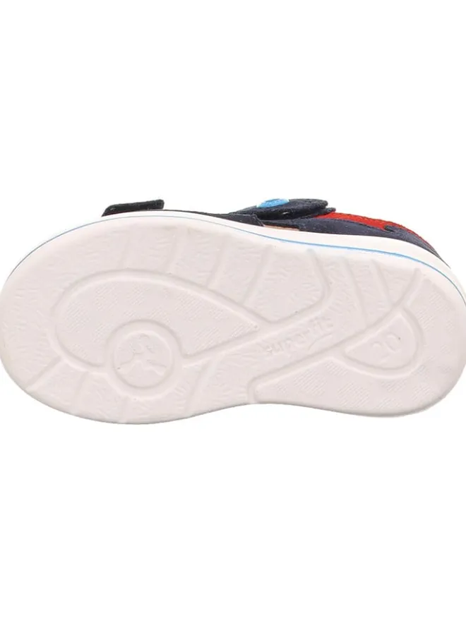 Leder-Halbsandalen in Dunkelblau>superfit