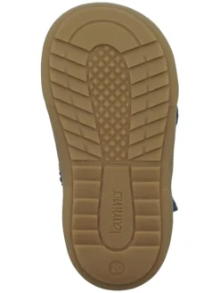 Leder-Halbsandalen in Dunkelblau><noscript><img width=
