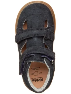 Richter Shoes Sandalen^Leder-Halbsandalen in Dunkelblau