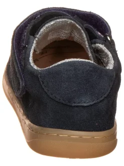 Leder-Halbsandalen in Dunkelblau><noscript><img width=