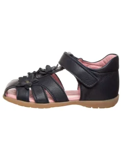 Leder-Halbsandalen in Dunkelblau>BO-BELL Discount