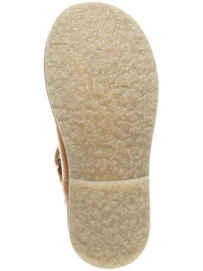 Leder-Halbsandalen in Gelb>kmins Sale