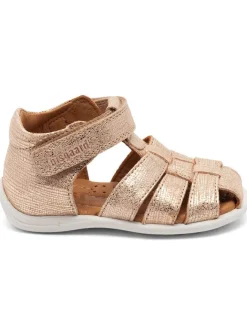 bisgaard Sandalen|Sandalen·Halbsandalen^Leder-Halbsandalen in Gold