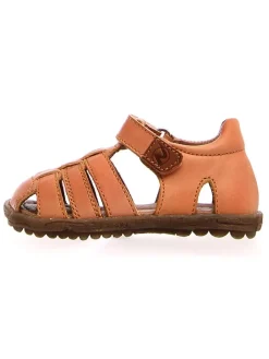 Leder-Halbsandalen in Lachs>Naturino Outlet