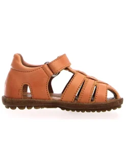 Leder-Halbsandalen in Lachs>Naturino Outlet
