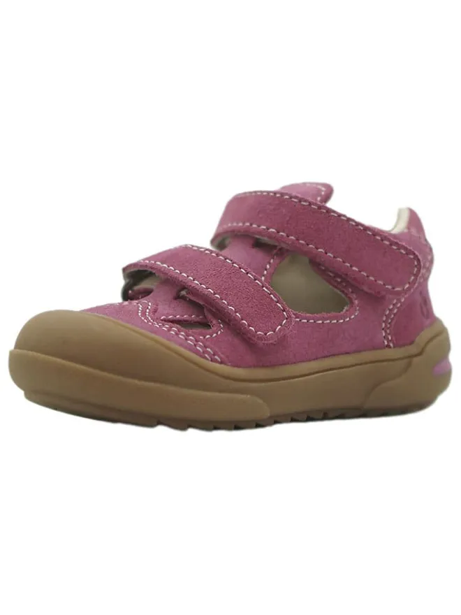 lamino Sandalen|Sandalen·Halbsandalen^Leder-Halbsandalen in Lila
