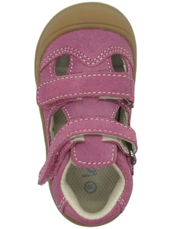 lamino Sandalen|Sandalen·Halbsandalen^Leder-Halbsandalen in Lila