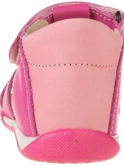 Leder-Halbsandalen in Pink><noscript><img width=
