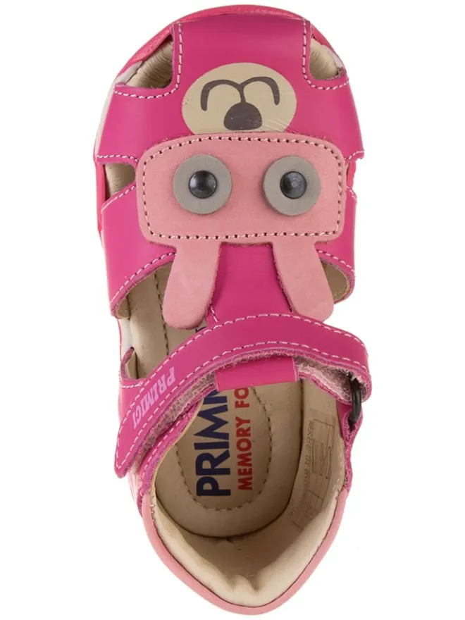 Leder-Halbsandalen in Pink>Primigi Outlet