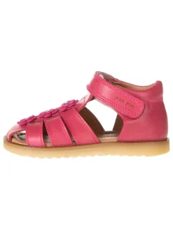 Leder-Halbsandalen in Pink>POM POM Sale