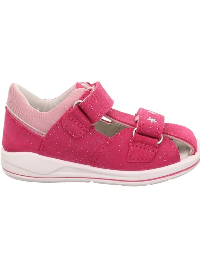 superfit Sandalen^Leder-Halbsandalen in Pink