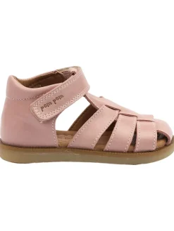 Leder-Halbsandalen in Rosa>POM POM Discount