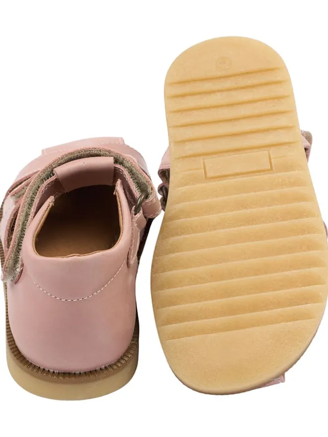Leder-Halbsandalen in Rosa>POM POM Outlet