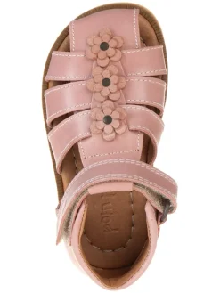 POM POM Sandalen|Sandalen·Halbsandalen^Leder-Halbsandalen in Rosa