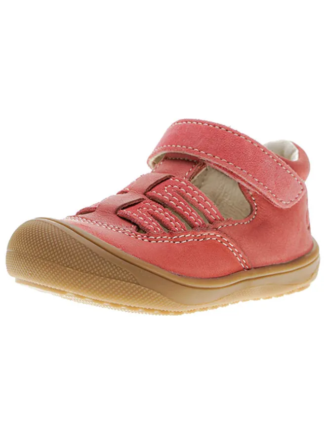 lamino Sandalen·Halbsandalen^Leder-Halbsandalen in Rosa