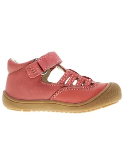 lamino Sandalen·Halbsandalen^Leder-Halbsandalen in Rosa